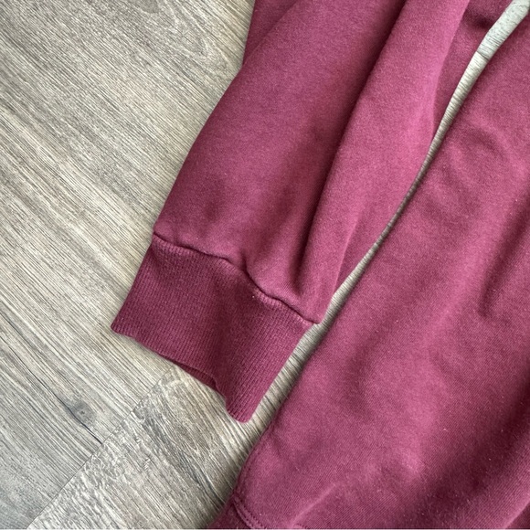 Lululemon Burgundy Red Pullover Crewneck Sweater XL Women STAINS - Picture 7 of 12